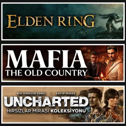Elden Ring +Mafia The Old C.+Uncharted